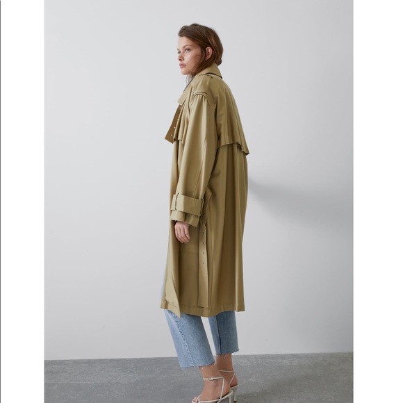 Nwt Zara trench coat. Bloggers pick - Picture 5 of 6